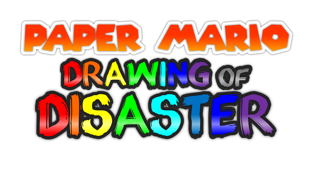 1098x604 paper mario drawing of disaster fantendo - Paper Mario Drawing