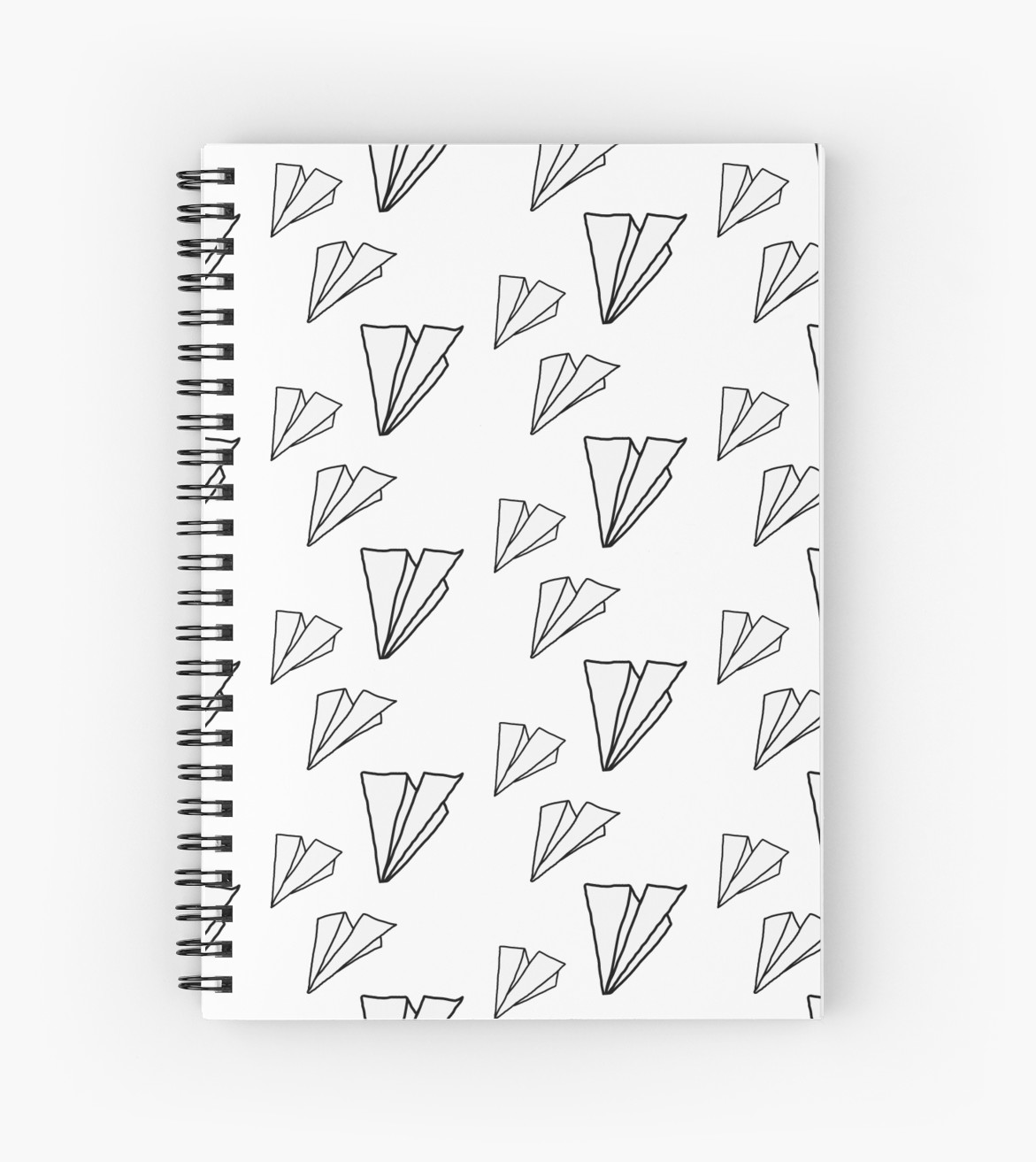 1171x1313 paper plane drawing spiral notebooks - Paper Plane Drawing