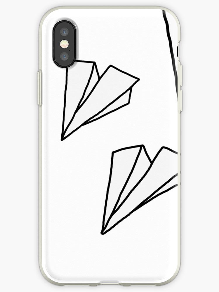 750x1000 paper plane drawing iphone cases covers - Paper Plane Drawing