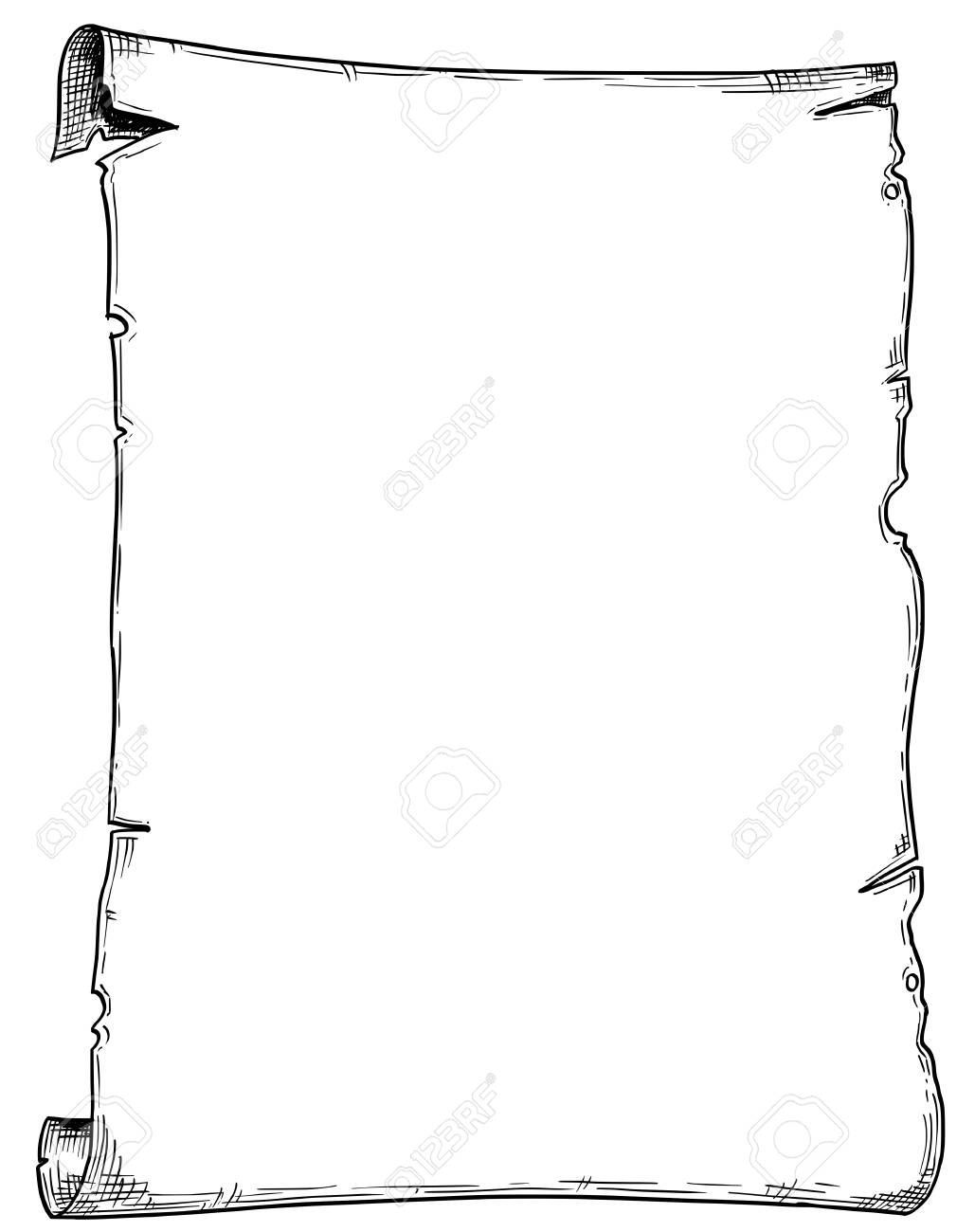 1029x1300 huge collection of 'scroll paper drawing' download more than - Paper Scroll Drawing