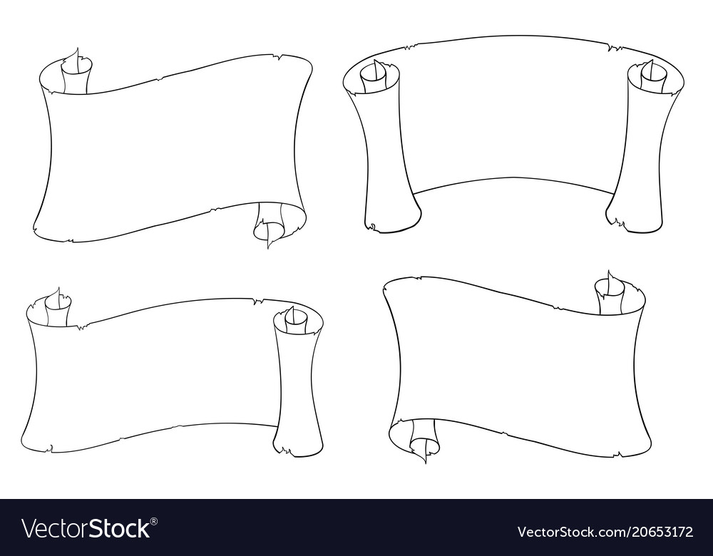 1000x780 huge collection of 'scrolls drawing' download more than images - Paper Scroll Drawing