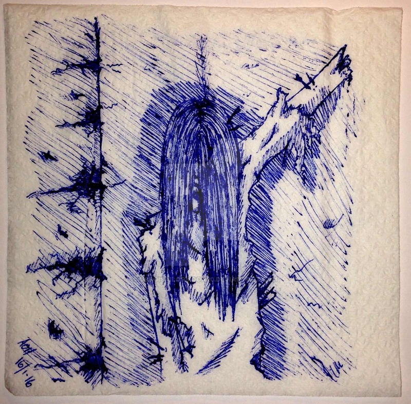 800x786 paper towel drawing - Paper Towel Drawing