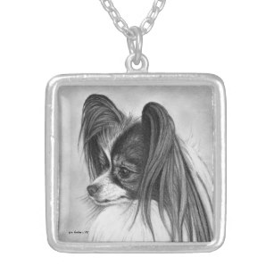 307x307 papillon drawing gifts on zazzle - Papillon Drawing