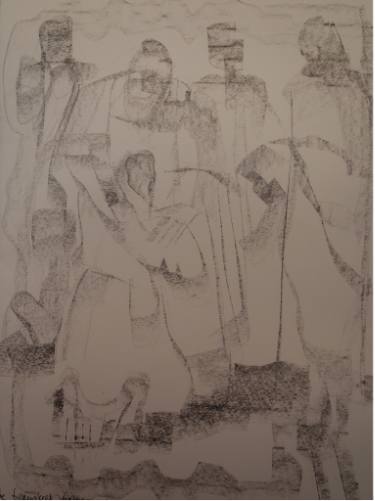 375x501 parable of the prodigal son drawing - Parable Drawing