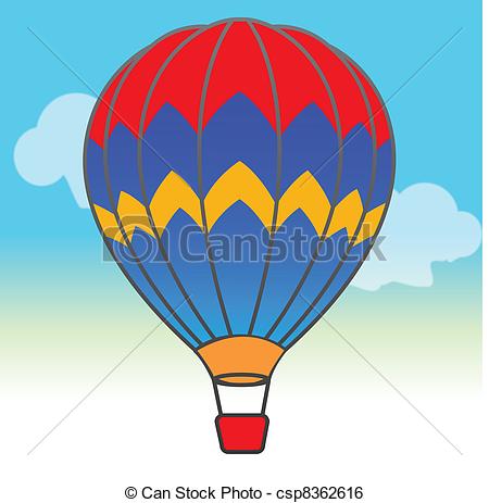 450x463 parachute in the sky - Parachute Drawing