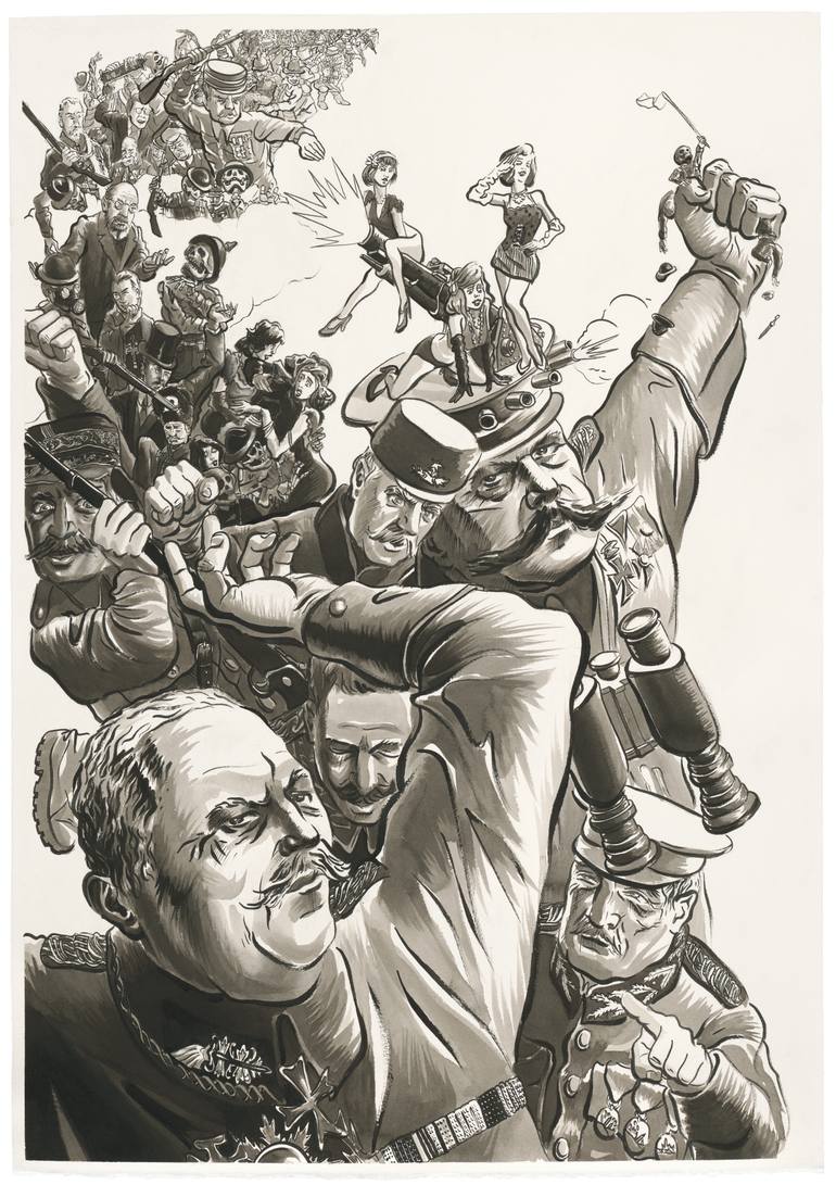 770x1091 parade drawing - Parade Drawing