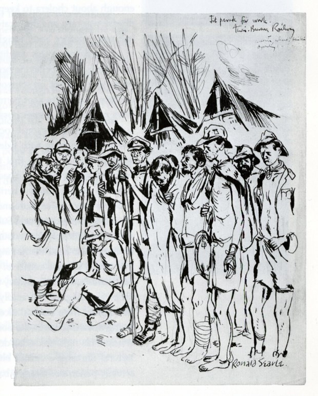 620x772 fit parade for work siam burma railway - Parade Drawing