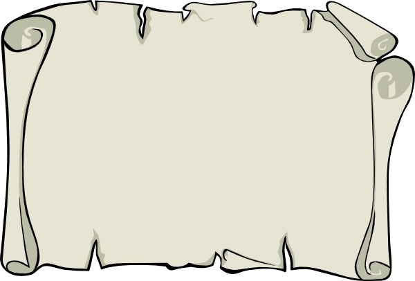 600x406 parchment paper landscape clip art free vector in open office - Parchment Drawing