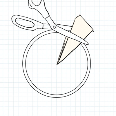 400x400 how to line a round pan with parchment paper - Parchment Paper Drawing