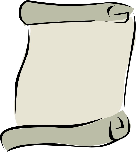 534x598 parchment paper portrait symbol clip art free vector in open - Parchment Paper Drawing