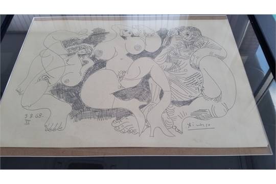 540x360 pencil drawing on parchment paper - Parchment Paper Drawing