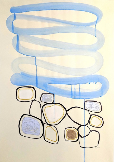 480x682 theresa hackett bogliasco works on paper - Parchment Paper Drawing
