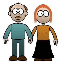 250x260 how to draw cartoon parents - Parents Drawing