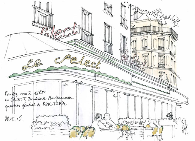650x472 the parisian in conversation - Paris Cafe Drawing