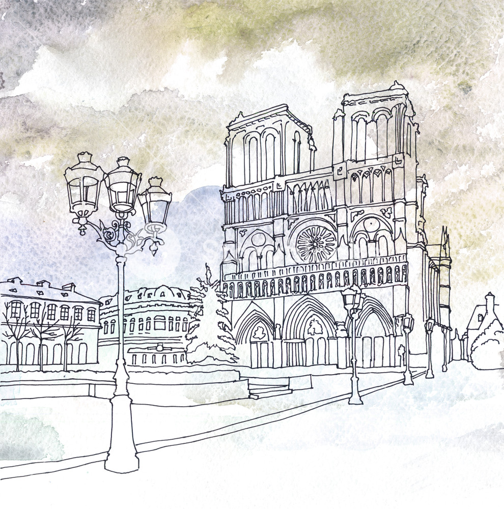 Paris France Drawing at Explore collection of