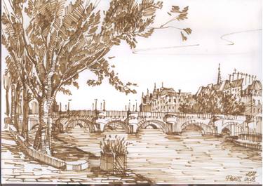 375x265 paris street drawing - Paris Street Drawing