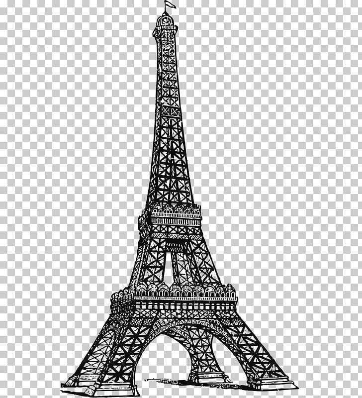 728x800 eiffel tower drawing line art, eiffel, eiffel tower, paris - Paris Tower Drawing