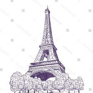 300x300 eiffel tower images drawings paris eiffel tower drawing eiffel - Paris Tower Drawing