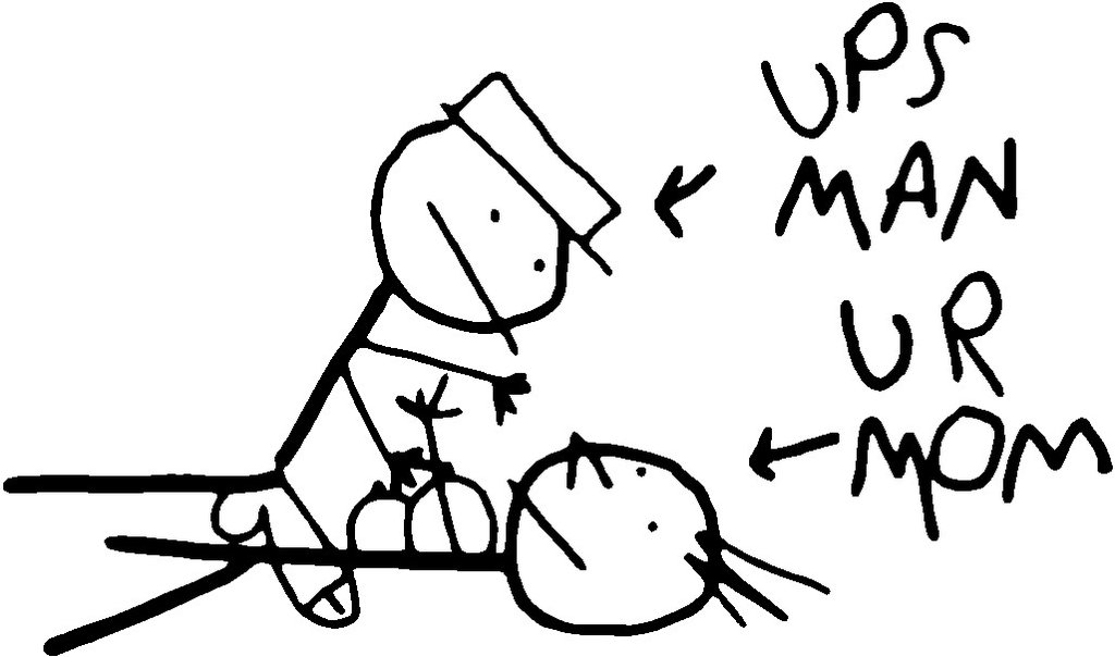 1024x604 ups man drawing from south park decal house of grafix - Park Drawing