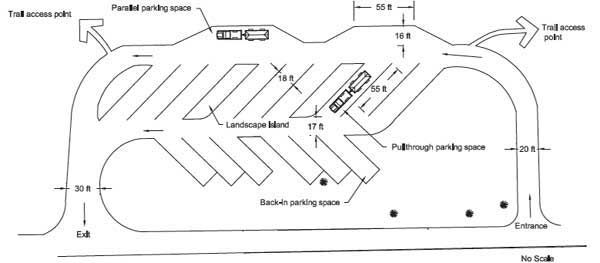 600x263 Drawing Of Different Types Of Parking Spaces In The Drawing - Parking Space Drawing