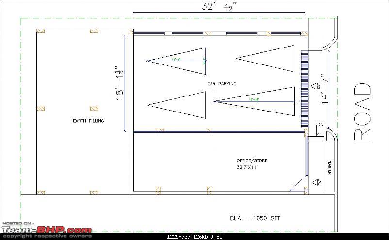 802x495 help required for parking space design - Parking Space Drawing
