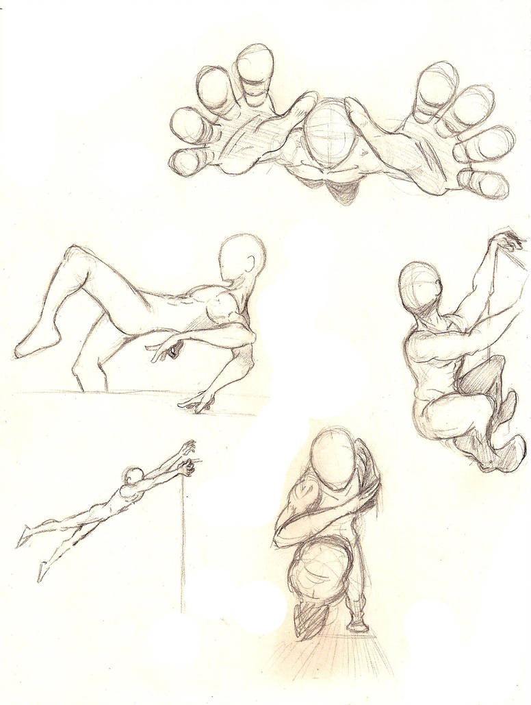 776x1029 Parkour Sketches - Parkour Drawing
