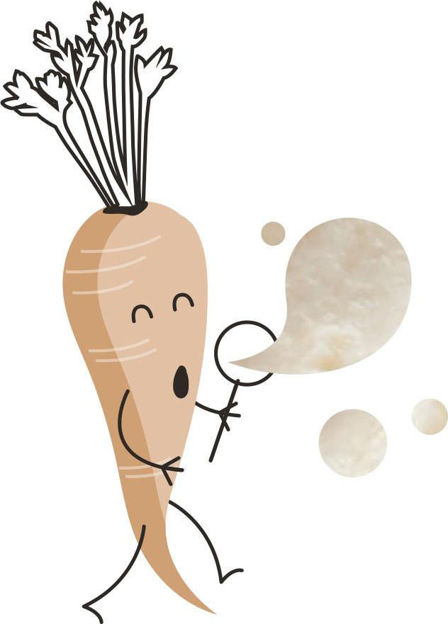 632x881 Parsnip Nourishing Bubs - Parsnip Drawing