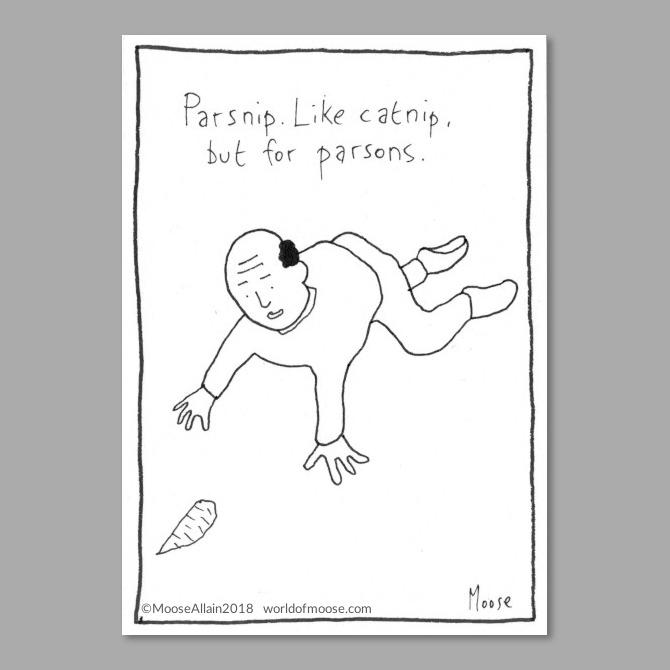670x670 Cartoon - Parsnip Drawing