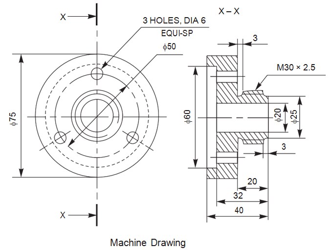 Part Drawing at PaintingValley.com | Explore collection of Part Drawing