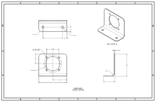500x328 time saving tip for re using solidworks drawings - Part Drawing