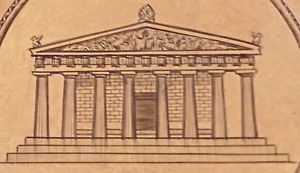 300x173 Gold Medal Nashville, Best Drawing Parthenon, Centennial - Parthenon Drawing