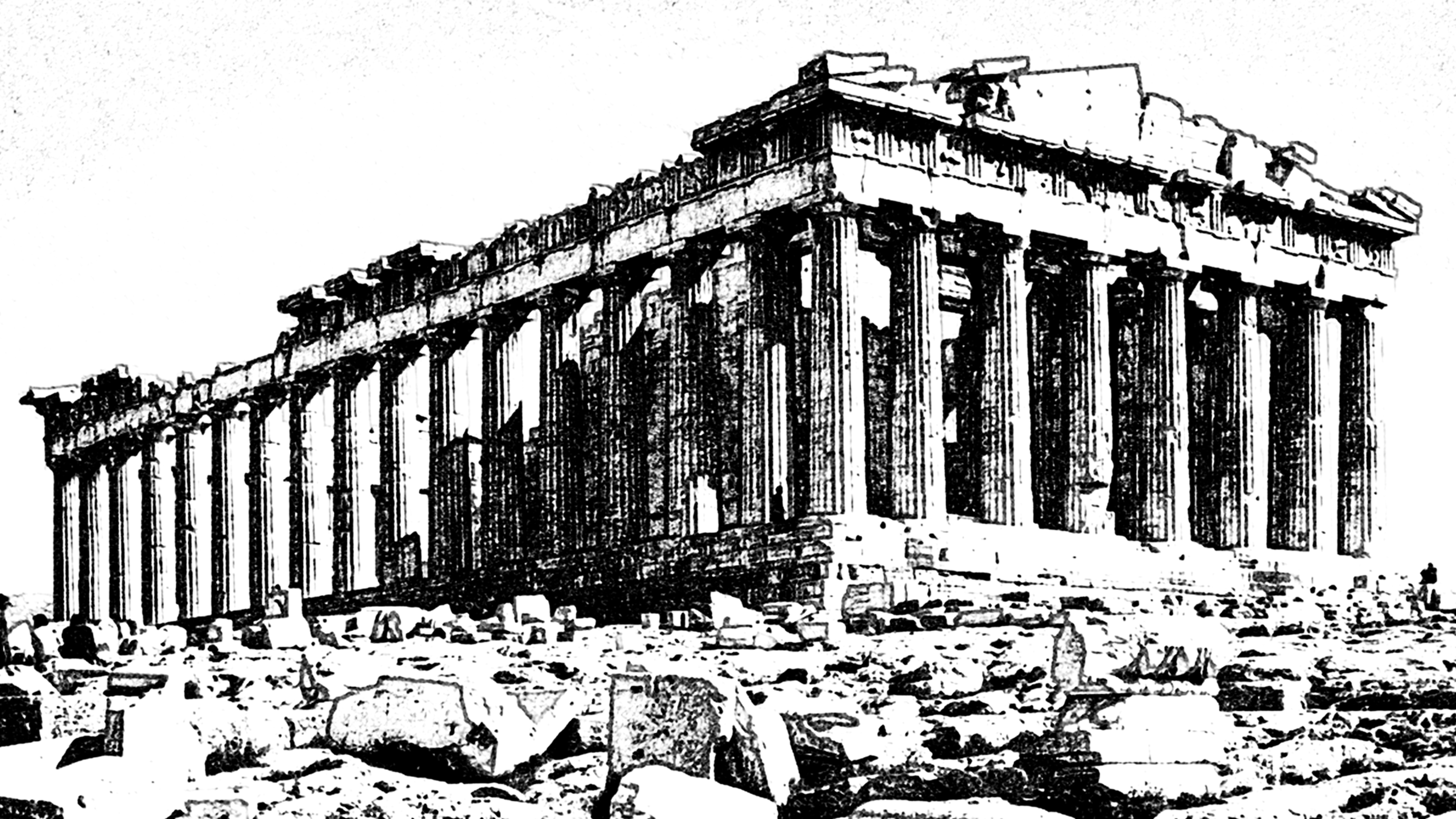 Parthenon Drawing at Explore collection of