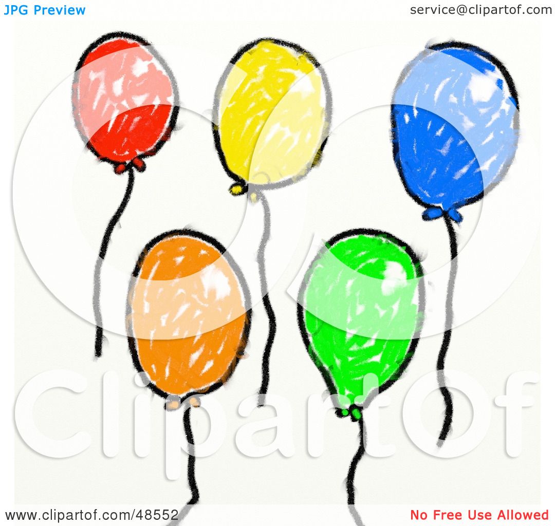 1080x1024 royalty free - Party Balloons Drawing
