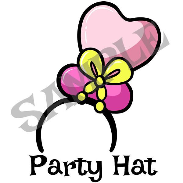 600x600 party hat menu item twister sister balloon supplies - Party Hat Drawing