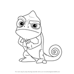 150x150 learn how to draw pascal from tangled - Pascal Drawing