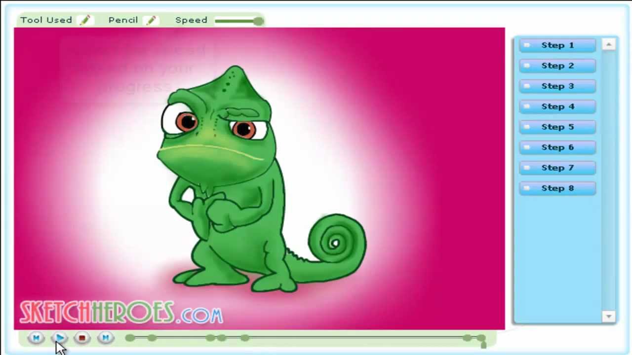 1280x720 how to draw pascal - Pascal Tangled Drawing