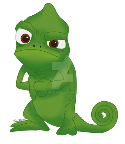 400x460 pascal drawing tangled character transparent png clipart free - Pascal Tangled Drawing