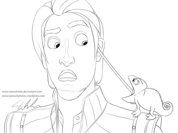 590x441 pascal drawing tangled transparent png clipart free download - Pascal Tangled Drawing