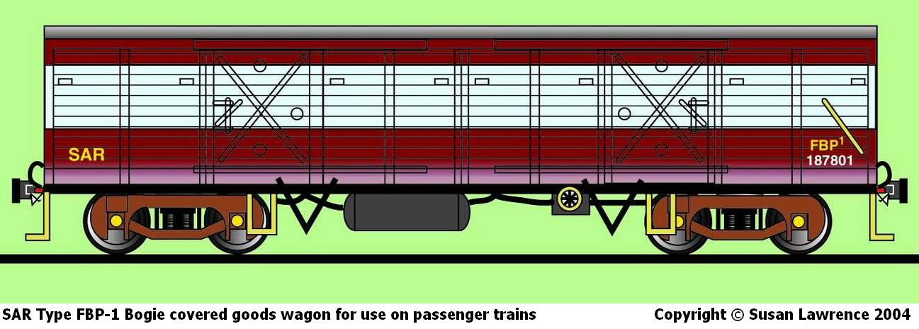 1297x464 sar type fbp bogie covered goods wagon - Passenger Train Drawing