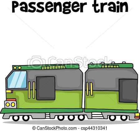 450x421 transport of passenger train vector art collection - Passenger Train Drawing