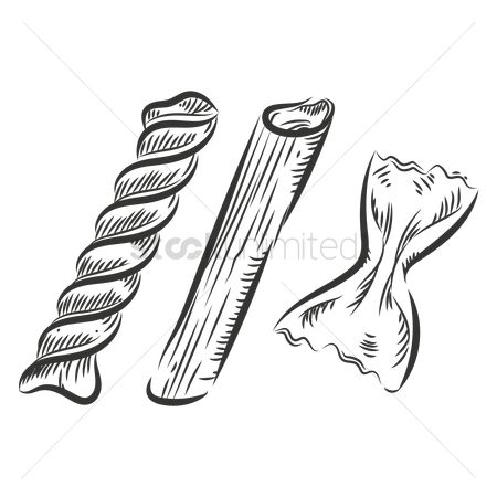 450x450 free pasta drawing stock vectors stockunlimited - Pasta Drawing