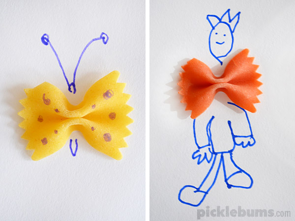 600x450 pasta drawing prompts - Pasta Drawing