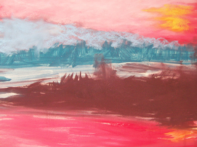 400x300 pastel painting for beginners step - Pastel Colour Drawing