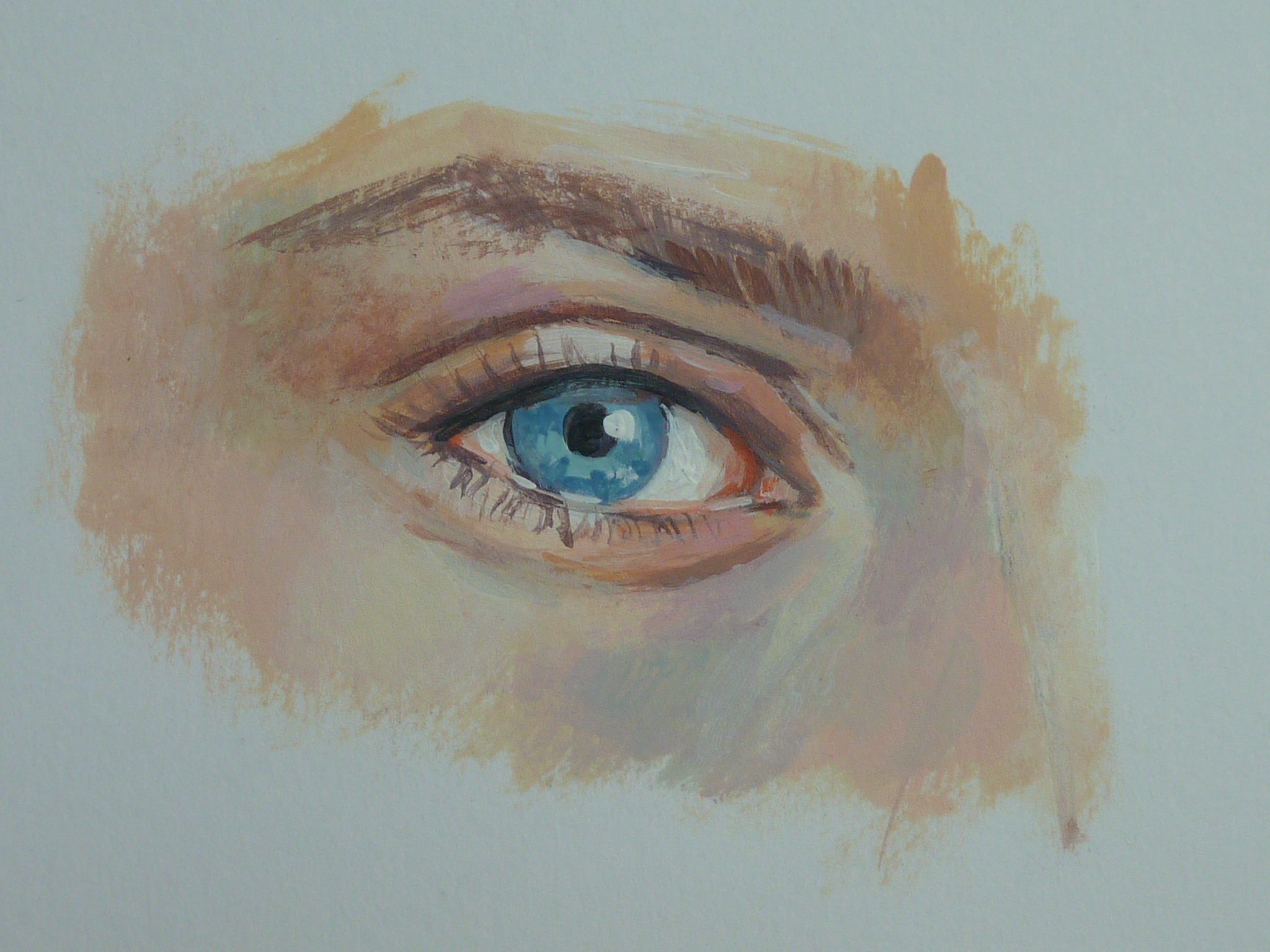 Рисовать маслом поэтапно. Рисование портрета пастелью. Глаза в живописи. Глаз акварелью. Портрет пастельными карандашами.