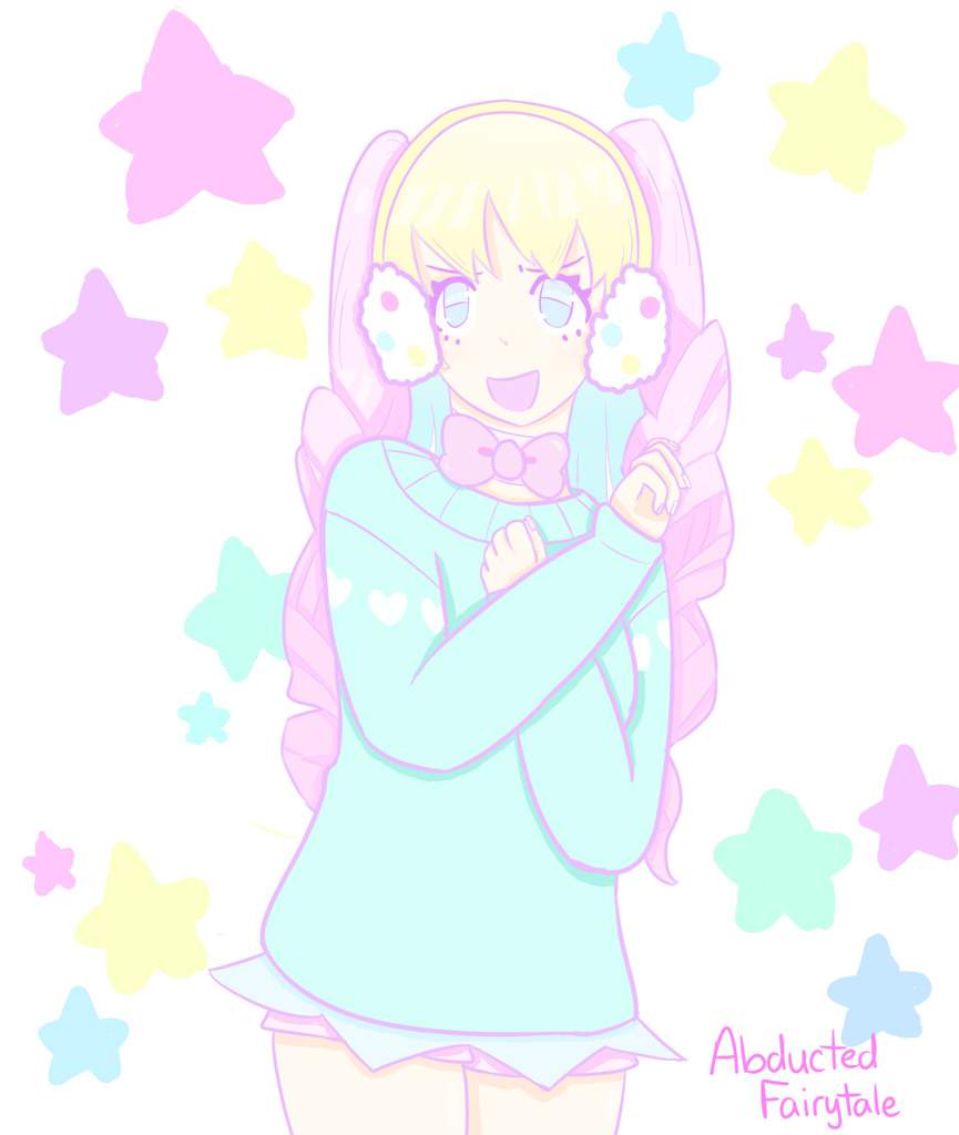 865x1024 pastel girl drawing kawaii amino amino - Pastel Girl Drawing