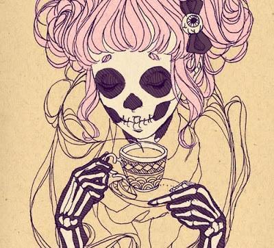400x362 pastel goth art tumblr - Pastel Goth Drawing