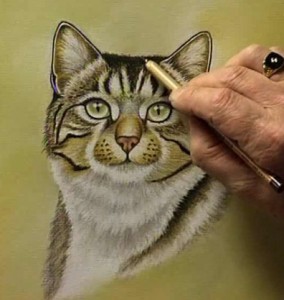 284x300 how to draw cats pastel pencil techniques - Pastel Pencil Drawing