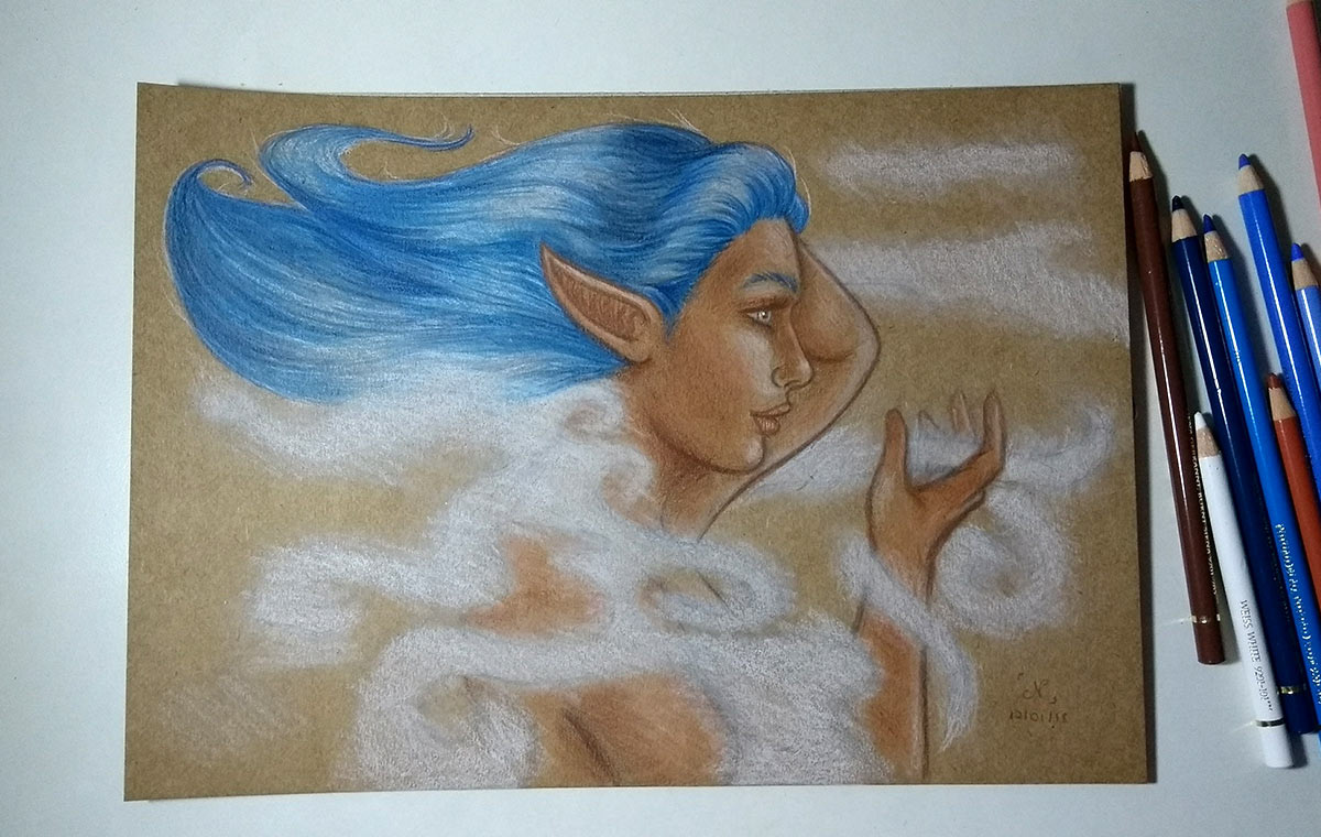 1200x760 Graphite Pastel Pencil Drawings On Behance - Pastel Pencil Drawing