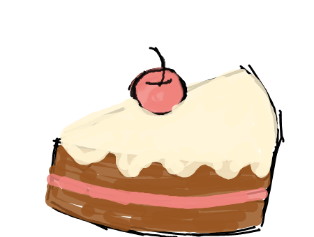 450x340 cheesecake drawing pastry huge freebie! download for powerpoint - Pastry Drawing