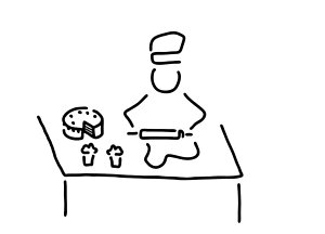 300x216 pastry drawings fine art america - Pastry Drawing